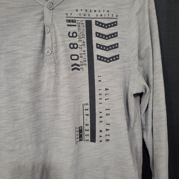express gray long sleeve - Picture 3 of 5